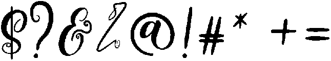 Chameleon otf (400) Font OTHER CHARS