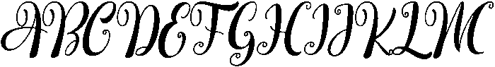 Chameleon otf (400) Font UPPERCASE