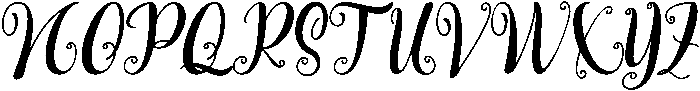 Chameleon otf (400) Font UPPERCASE