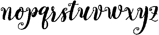 Chameleon otf (400) Font LOWERCASE