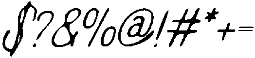 Chamellia Valley Italic otf (400) Font OTHER CHARS