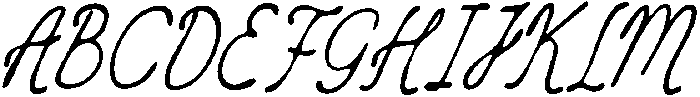 Chamellia Valley Italic otf (400) Font UPPERCASE