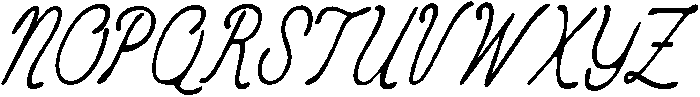 Chamellia Valley Italic otf (400) Font UPPERCASE