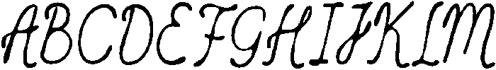 Chamellia Valley Regular otf (400) Font UPPERCASE