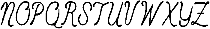 Chamellia Valley Regular otf (400) Font UPPERCASE
