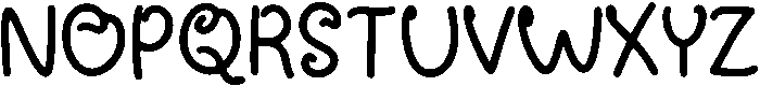 Chamomile Regular otf (400) Font UPPERCASE