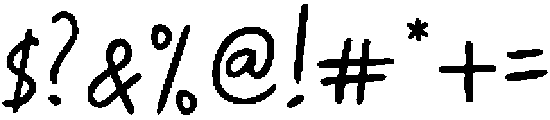 Chamomile Regular otf (400) Font OTHER CHARS