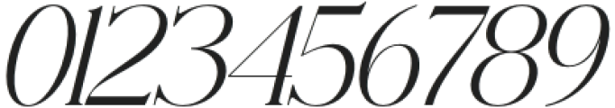 Champhin Italic otf (400) Font OTHER CHARS