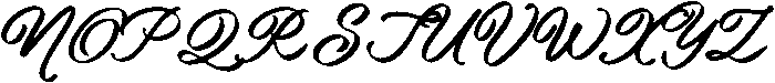Chandelier Script Regular otf (400) Font UPPERCASE