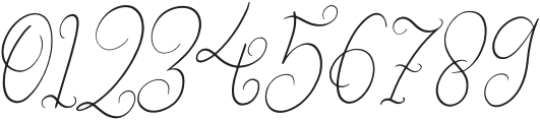 Chandler Beautiful Italic otf (400) Font OTHER CHARS