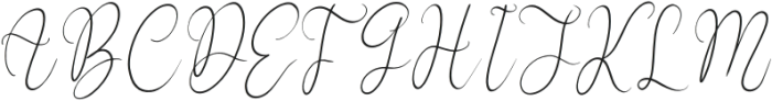 Chandler Beautiful Italic otf (400) Font UPPERCASE