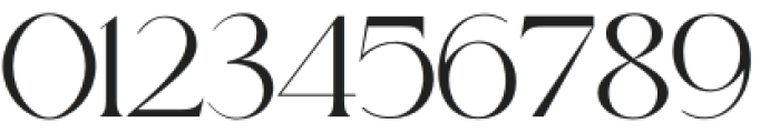 Chandrea Serif Regular otf (400) Font OTHER CHARS