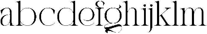 Chanel Gleminore otf (400) FONT