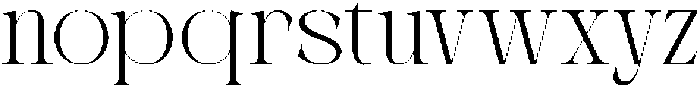 Chanel Gleminore otf (400) Font LOWERCASE