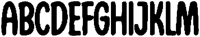 Chantilly Bold Regular otf (700) Font UPPERCASE