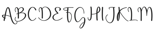 Chantrya Regular otf (400) Font UPPERCASE