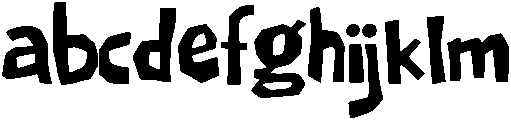 Chaos Block Regular otf (400) FONT