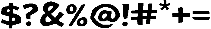 Chaos Block Two otf (400) Font OTHER CHARS