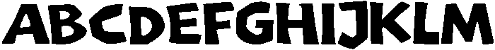Chaos Block Two otf (400) Font