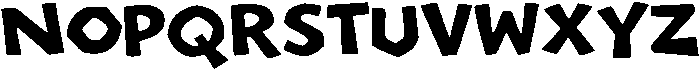 Chaos Block Two otf (400) Font UPPERCASE