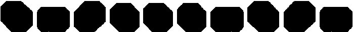 Chaos Blocks Regular otf (400) Font OTHER CHARS