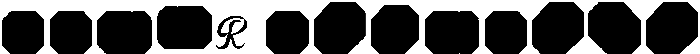 Chaos Blocks Regular otf (400) Font LOWERCASE