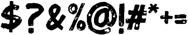Chaotic Sans otf (400) Font OTHER CHARS