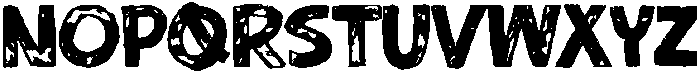 Chaotic Sans otf (400) Font UPPERCASE