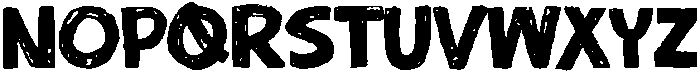 Chaotic Sans otf (400) Font LOWERCASE