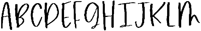 Chaotic Script Regular otf (400) Font UPPERCASE