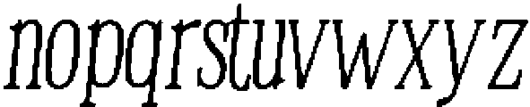 Chapter House Heavy Italic otf (800) Font LOWERCASE