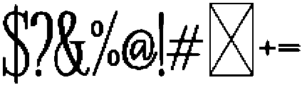 Chapter House Heavy otf (800) Font OTHER CHARS