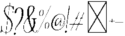 Chapter House Light Italic otf (300) Font OTHER CHARS