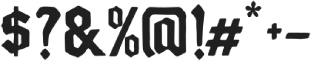 Chariot-Regular otf (400) Font OTHER CHARS