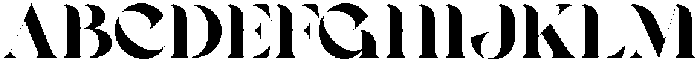 Charis Moderne Extra Bold otf (700) Font UPPERCASE