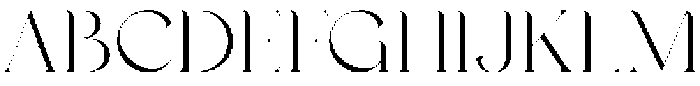 Charis Moderne ExtraLight otf (200) Font UPPERCASE