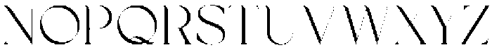 Charis Moderne ExtraLight otf (200) Font UPPERCASE
