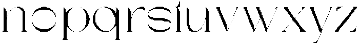 Charis Moderne ExtraLight otf (200) Font LOWERCASE