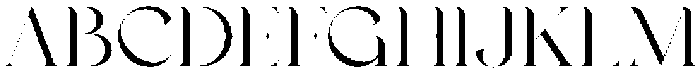Charis Moderne Light otf (300) Font UPPERCASE