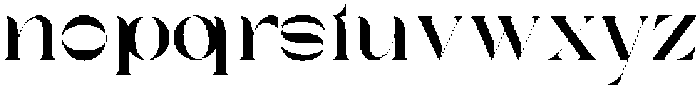 Charis Moderne Medium otf (500) Font LOWERCASE