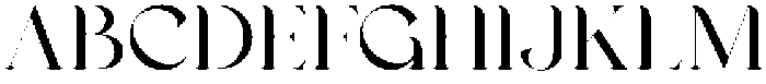 Charis Moderne Regular otf (400) Font UPPERCASE