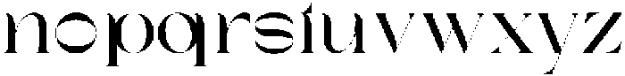 Charis Moderne Regular otf (400) Font LOWERCASE