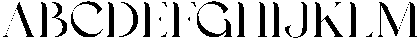Charis Moderne Regular ttf (400) Font UPPERCASE