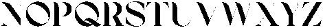 Charis Moderne SemiBold otf (600) Font UPPERCASE