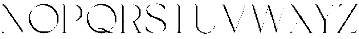 Charis Moderne Thin otf (100) Font UPPERCASE