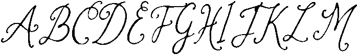 Charite Atelier otf (400) Font UPPERCASE
