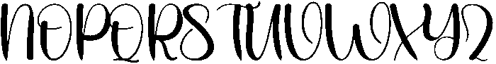 Charity Regular otf (400) Font UPPERCASE