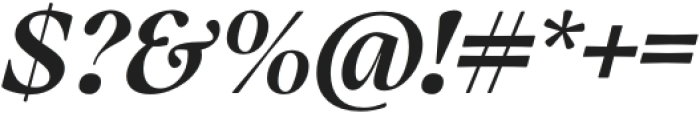 Charlea Bold Italic otf (700) Font OTHER CHARS