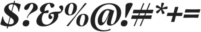 Charlea Extra Bold Italic otf (700) Font OTHER CHARS