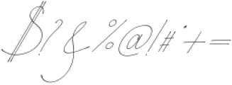 Charles Bridge Italic otf (400) Font OTHER CHARS